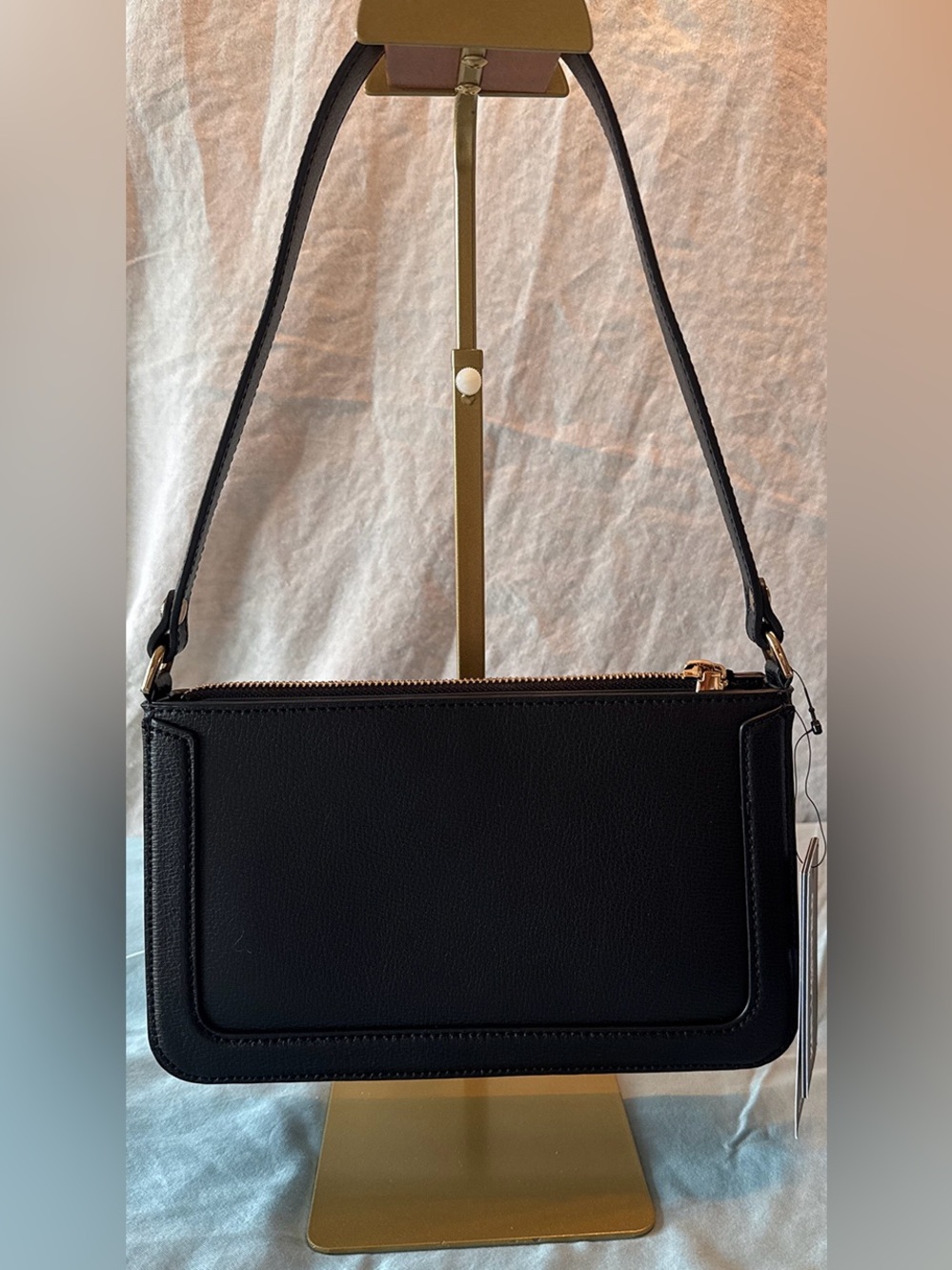 Karl Lagerfeld Paris Embellished Leather Shoulder Bag - NWT | Karl & Choupette - Picture 3 of 12